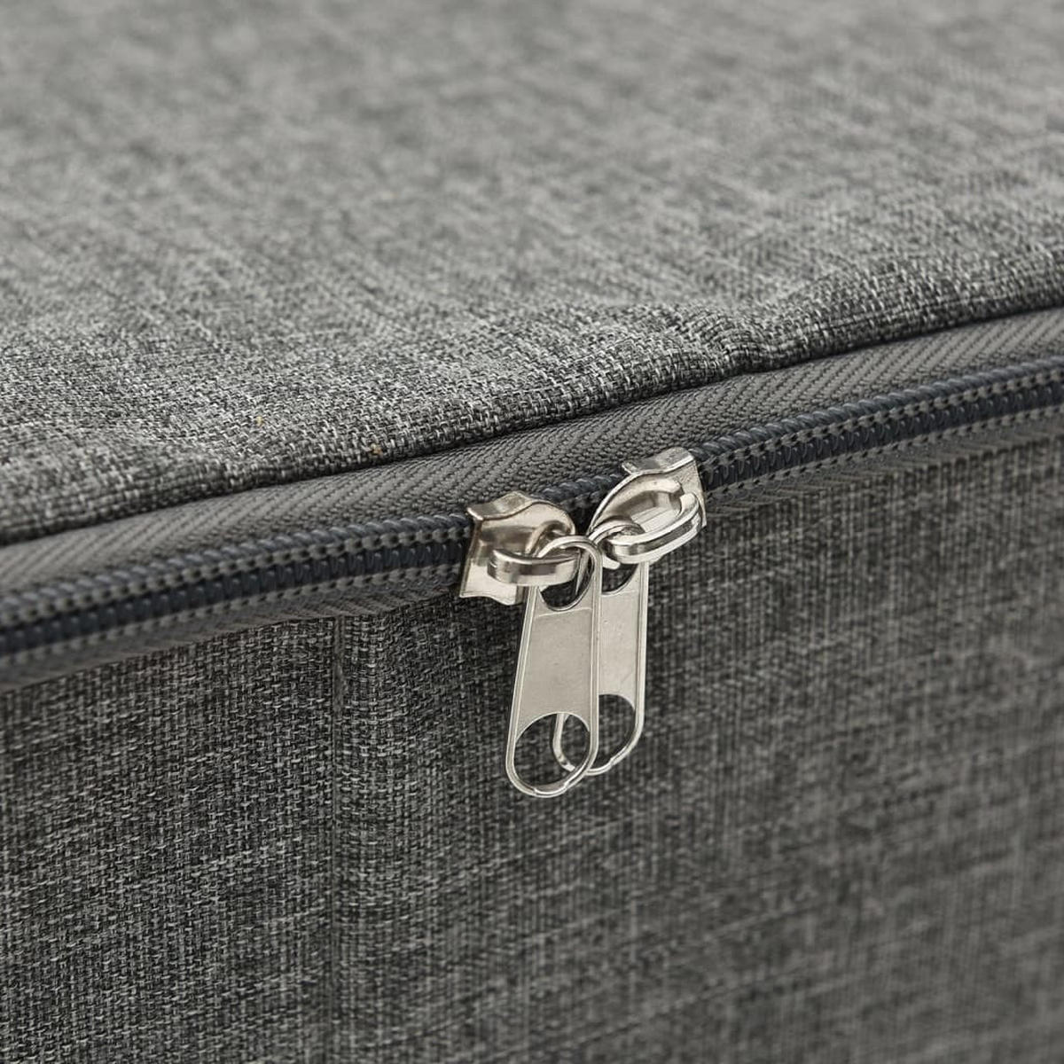 AUFBEWAHRUNGSBOX Stoff 70/40/18 Cm Anthrazit - Anthrazit, Textil - vidaXL