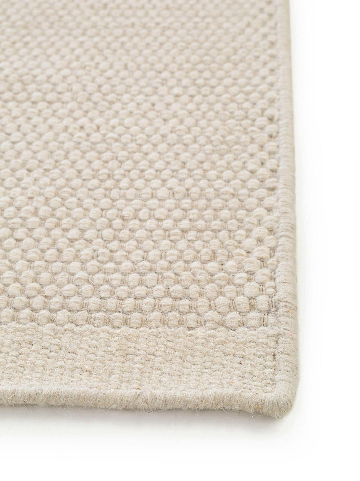 WOLLTEPPICH Rocco Weiß 200x300 cm - Weiß, Textil (200/300cm) - benuta Pure