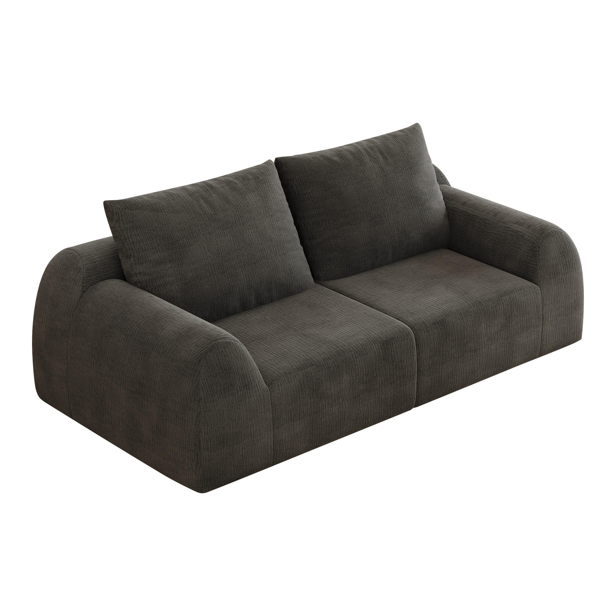 ComfortXL 2-Sitzer-Sofa Dunkelgrau 190x85x95 cm