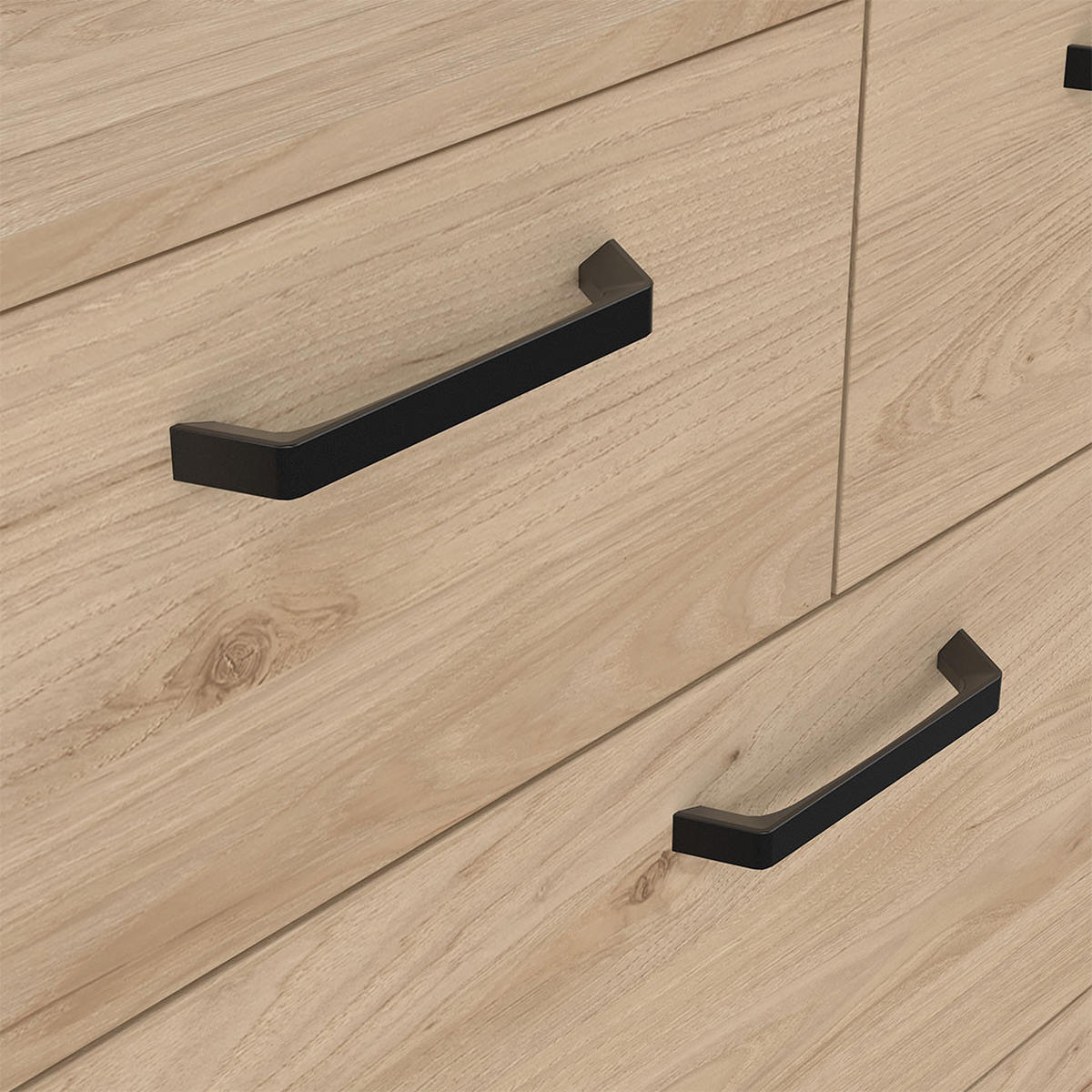 KOMMODE, Sofia, Eiche, Holzwerkstoff, 71 x 40 x 102 cm - Eichefarben, Holzwerkstoff (71/102/40cm) - ebuy24
