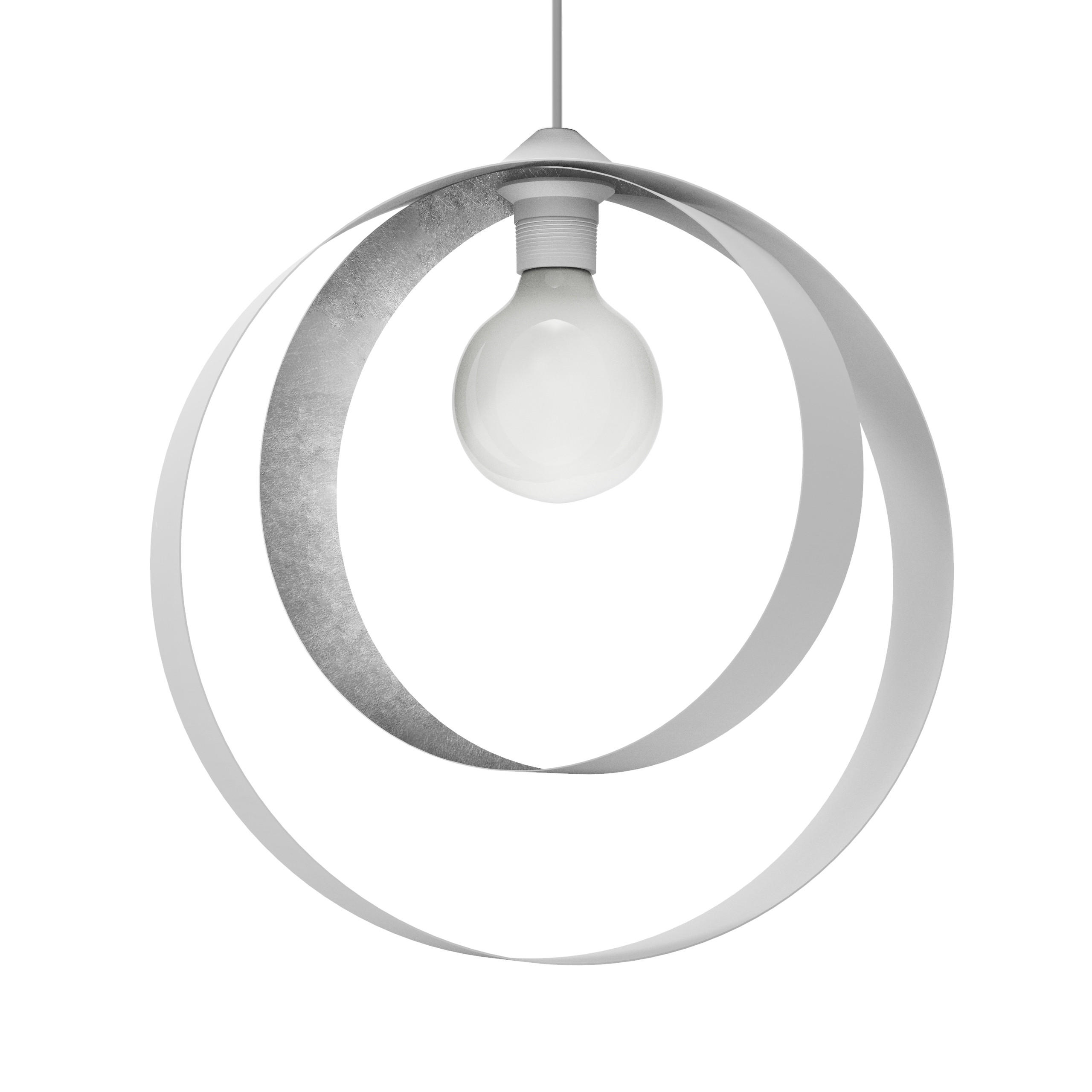 HÄNGELEUCHTE - Weiß, Metall (7/40/40cm) - Lumicom