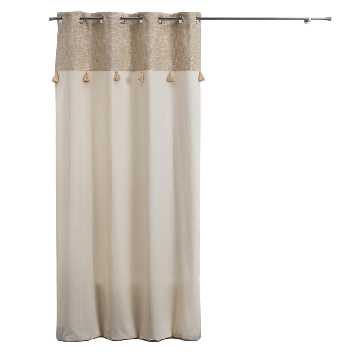 Douceur d´intérieur Vorhang Beige 140x240 cm