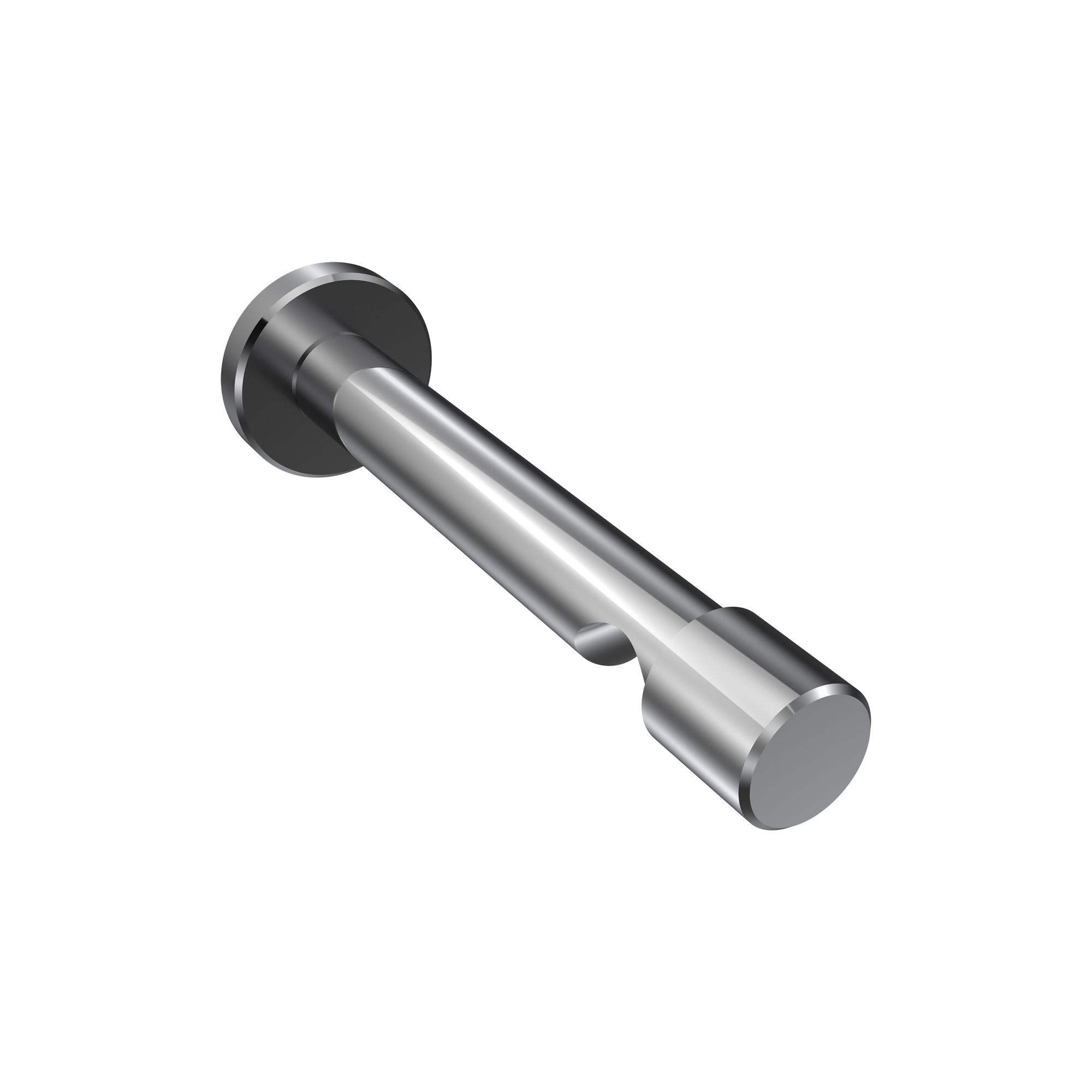 TRÄGER FÜR GARDINENSTANGEN 20 mm Ø, Prestige 1-läufig, Chrom - Chromfarben, Metall (13.7/4/4cm) - INTERDECO