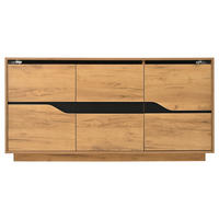 SIDEBOARD Eichefarben 140/40/70 cm - Eichefarben, Holzwerkstoff (140/70/40cm) - PANGIVO