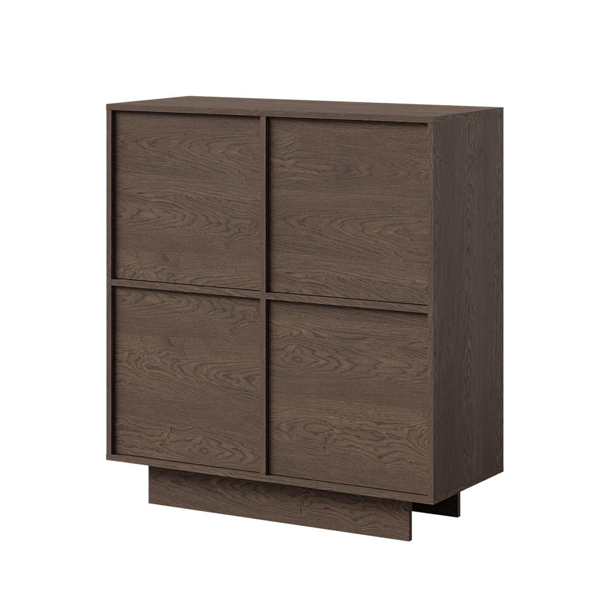 HIGHBOARD Balsi 4D 100 Baltic Storm - Walnussfarben, Holzwerkstoff (100/110/42cm) - mzm24