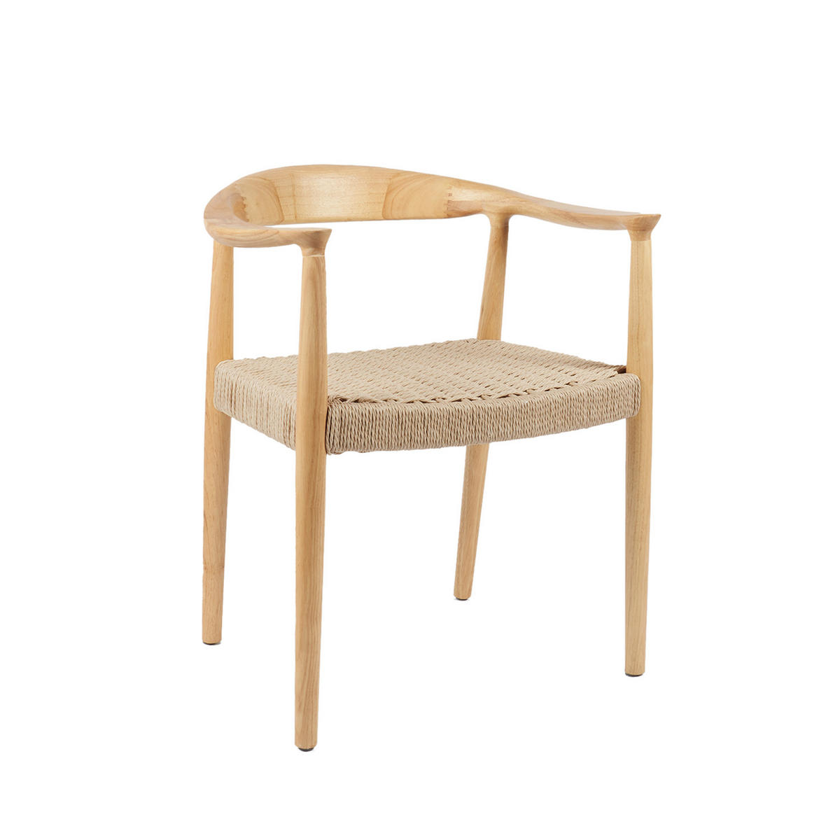 ESSZIMMERSTUHL Thesa Natürlich 65 cm x 74 cm - Naturfarben, Holz (65/74/54cm)