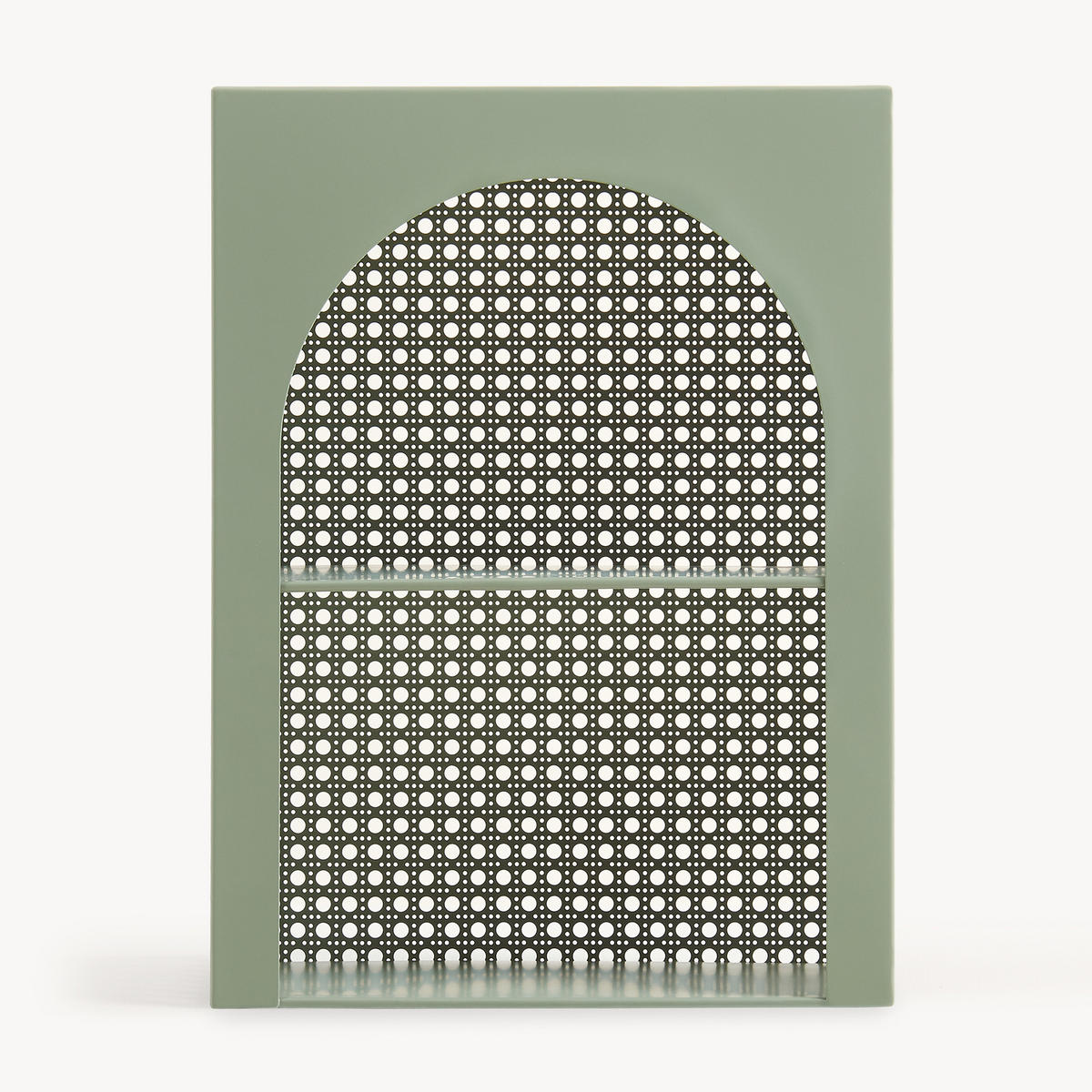 WANDREGAL Jäller I. - Grün, Metall (30/40/13cm) - [en.casa]