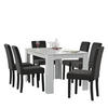 TISCHGRUPPE Kramfors - Weiß, Holz/Holzwerkstoff (140/77/90cm) - [en.casa]