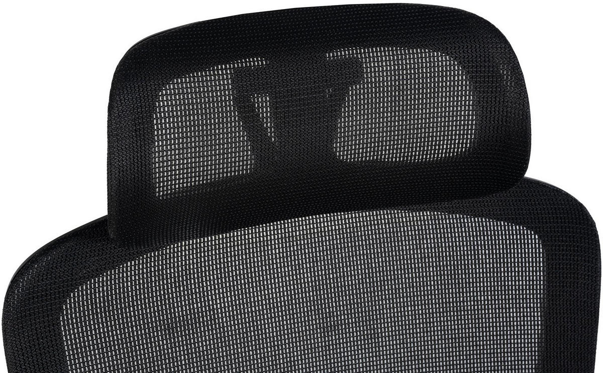 DREHSTUHL Stoff Schwarz - Schwarz, Textil (67/114/70cm) - CLP