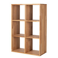 REGAL - Massivholz - Kernbuche, Holz (76/112/35cm) - home24