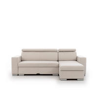 ECKSOFA Canton In Liverpool - Creme, Holzwerkstoff/Textil (260/173cm) - Fun Möbel