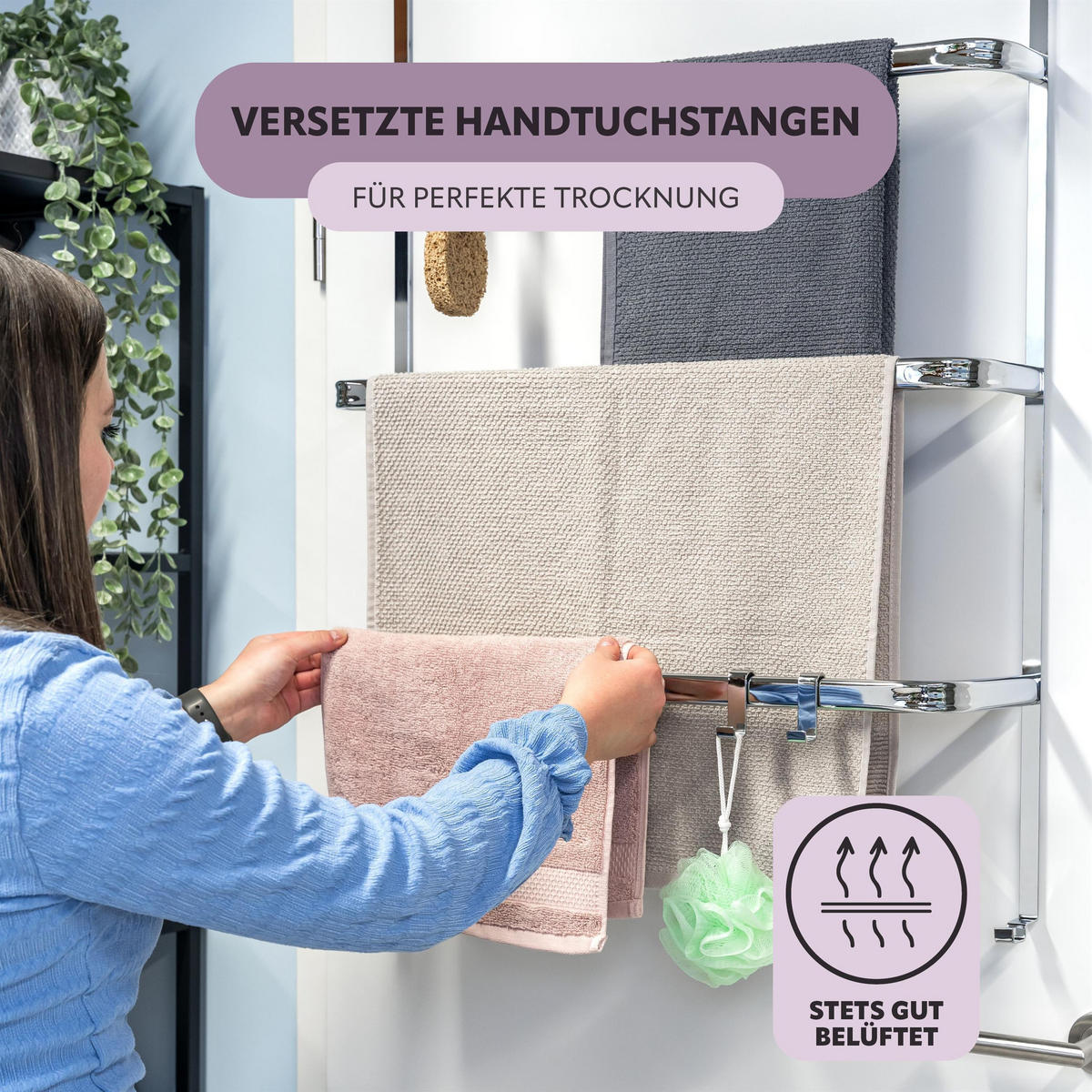 TÜR-HÄNGEREGAL, silber, Metall - Chromfarben, Metall (65/86/17cm) - bremermann