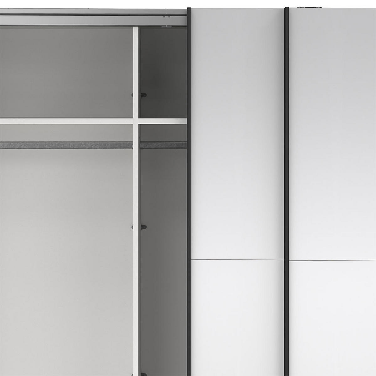 SCHIEBETÜRENSCHRANK, Como, Eiche, Holzwerkstoff, 244 x 67 x 221 cm - Eichefarben, Holzwerkstoff (244/221/67cm) - ebuy24