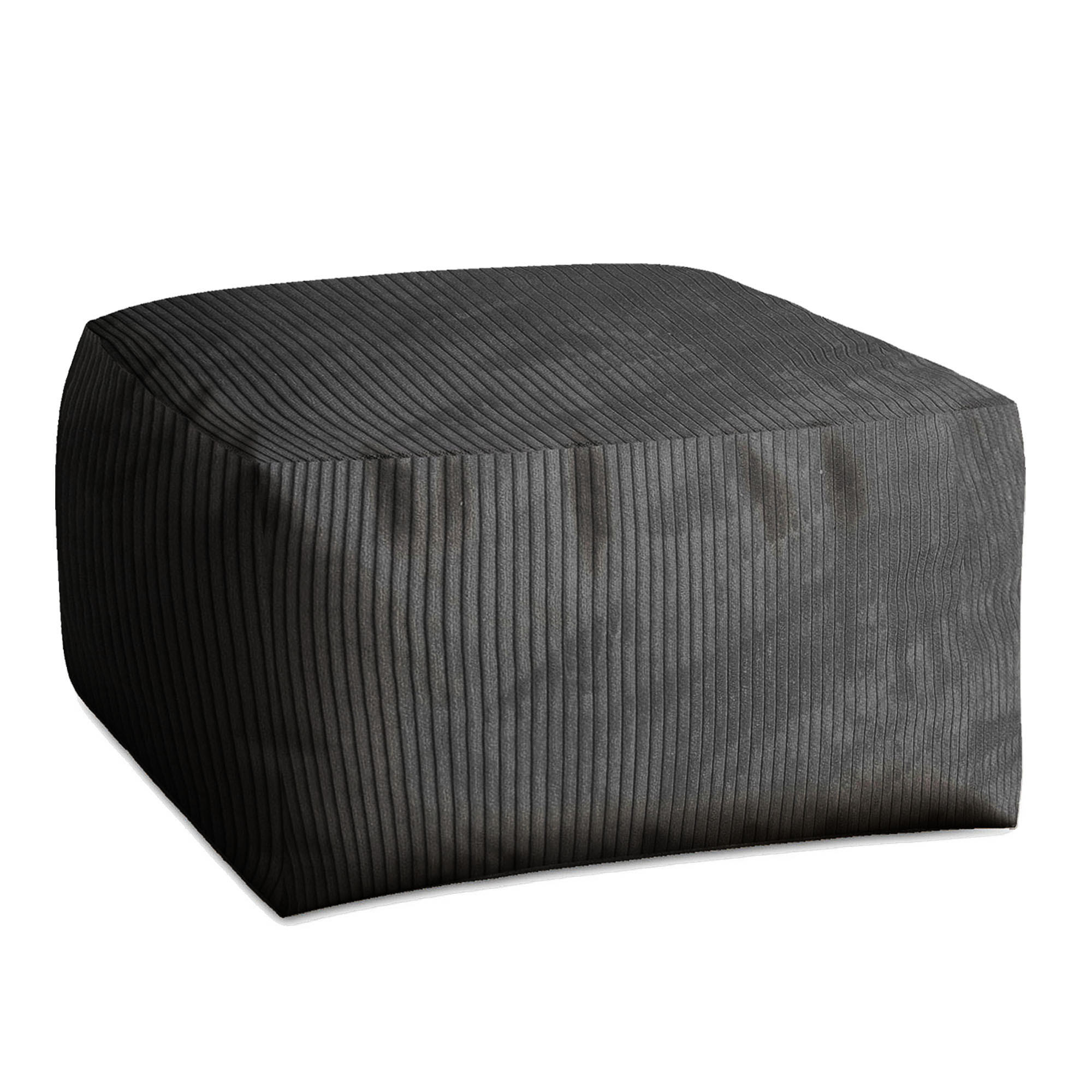 SITZSACK COMFORT Granite Gray - Dunkelgrau, Textil (70/40/70cm) - Dreamroots