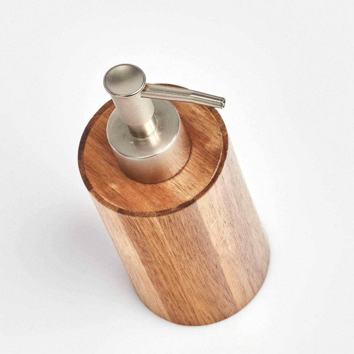 Zeller Seifenspender Braun 7x17.5x7 cm