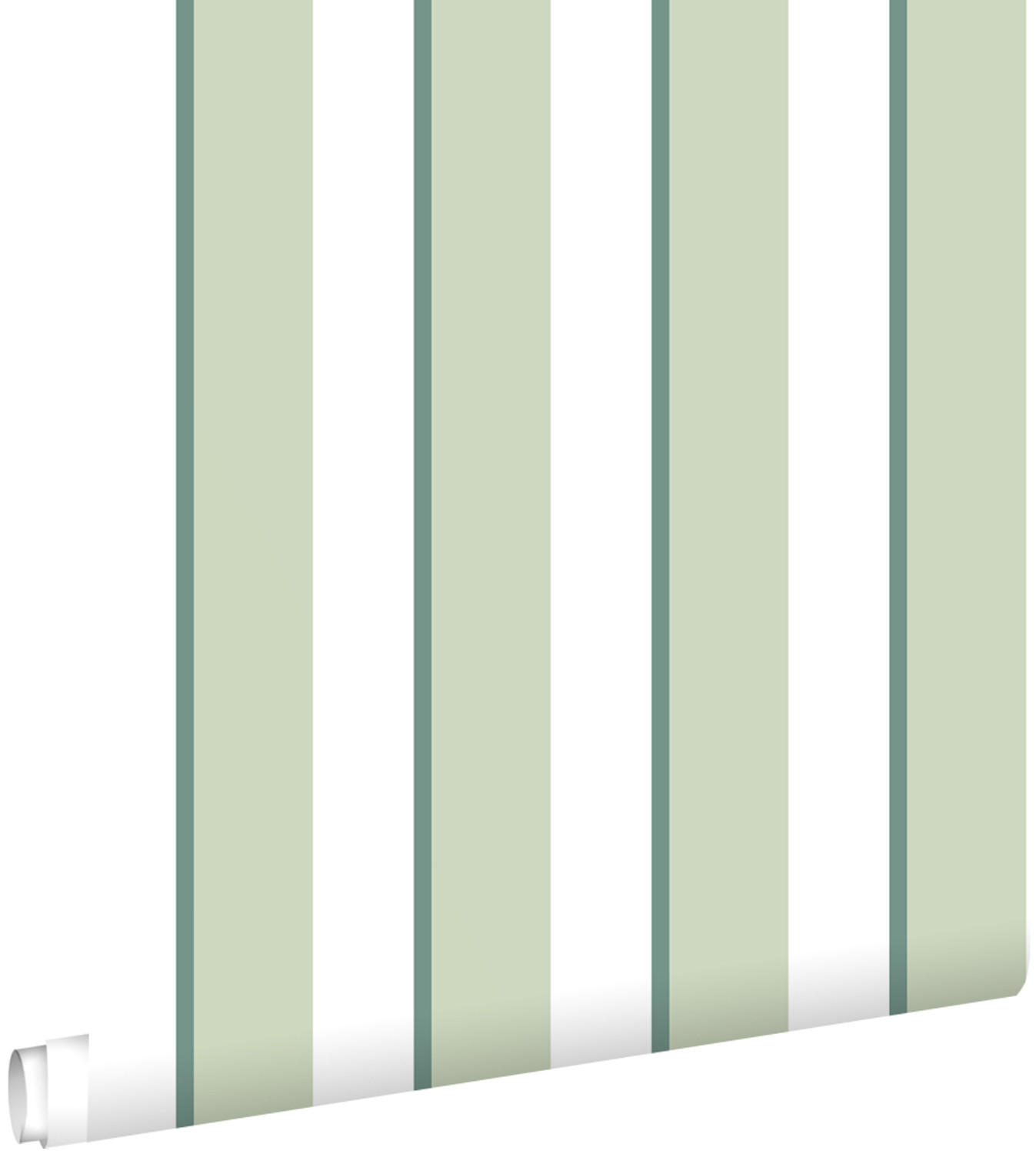 TAPETE Streifen 50 x 900 cm - Grün, Papier (50/900cm) - ESTAhome