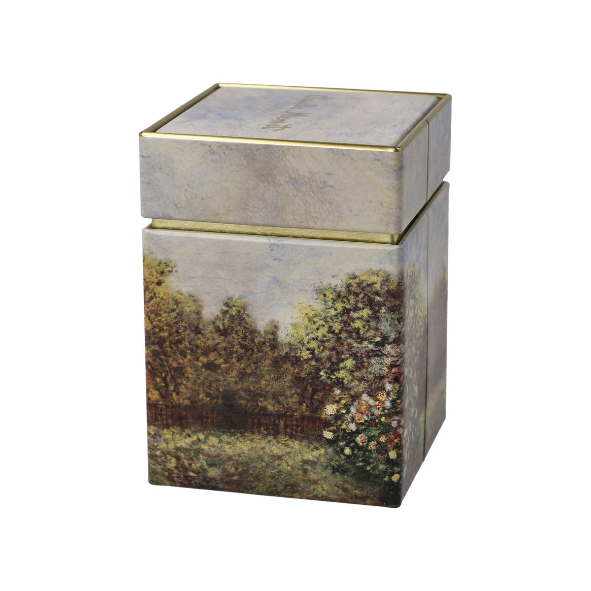 TEEDOSE Claude Monet Das Künstlerhaus, Metall, Bunt, 600 ml - Multicolor, Metall (7.5/11/7.5cm) - Goebel