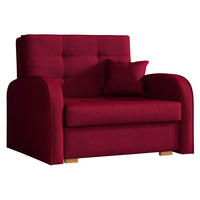 SCHLAFSOFA Viva Gold I - Rot/Braun, Holz/Textil (103/85/98cm) - MIRJAN24