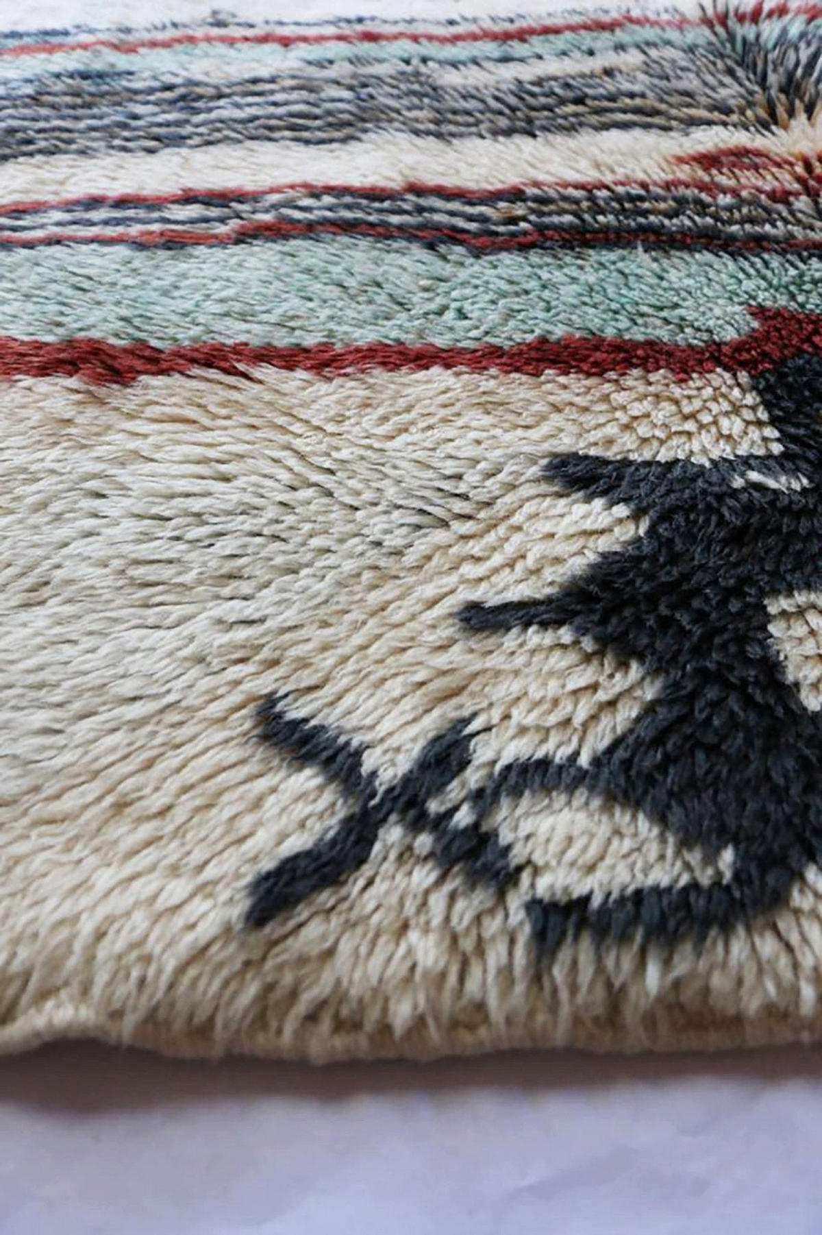 BERBERTEPPICH aus Marokko aus reiner Wolle 200x 300 cm - Multicolor, Naturmaterialien (200/300cm) - AFK Living