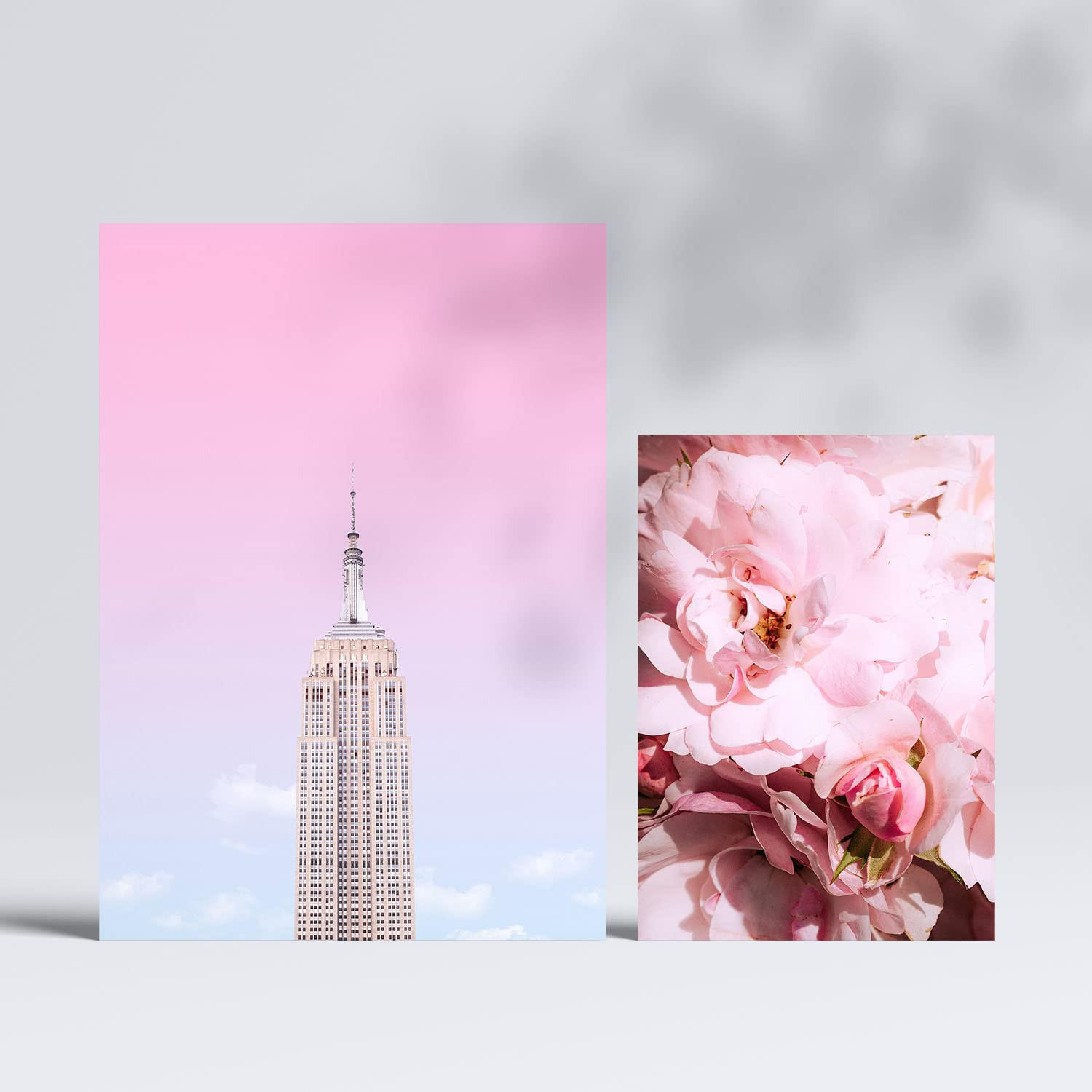 POSTER Set Mit 6 Das Leben In Rosa A3 & A4 Rahmenlos - Klar, Papier (29/3cm) - Nacnic