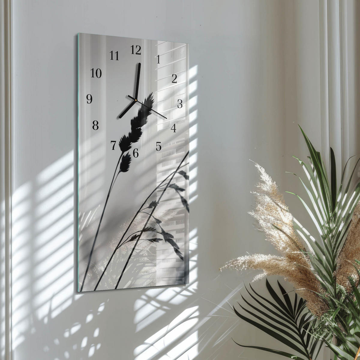 WANDUHR 60x30 cm - Boards - Multicolor, Glas (30/60/0.4cm) - TULUP