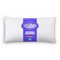 3-KAMMER-KISSEN mit Außensteg Federfüllung 40x80 cm - Weiß, Textil (80/40cm) - Bestlivings