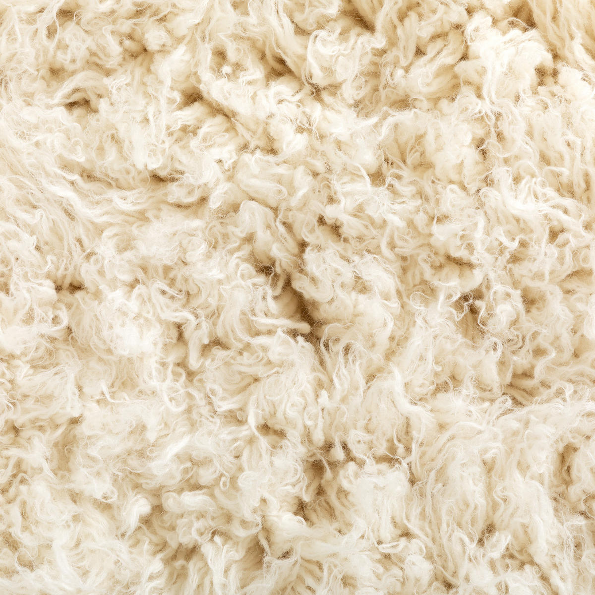 WOLLTEPPICH Rund Ø 170 cm Flokati 3000 - Naturfarben, Naturmaterialien (170/170cm) - Steffensmeier