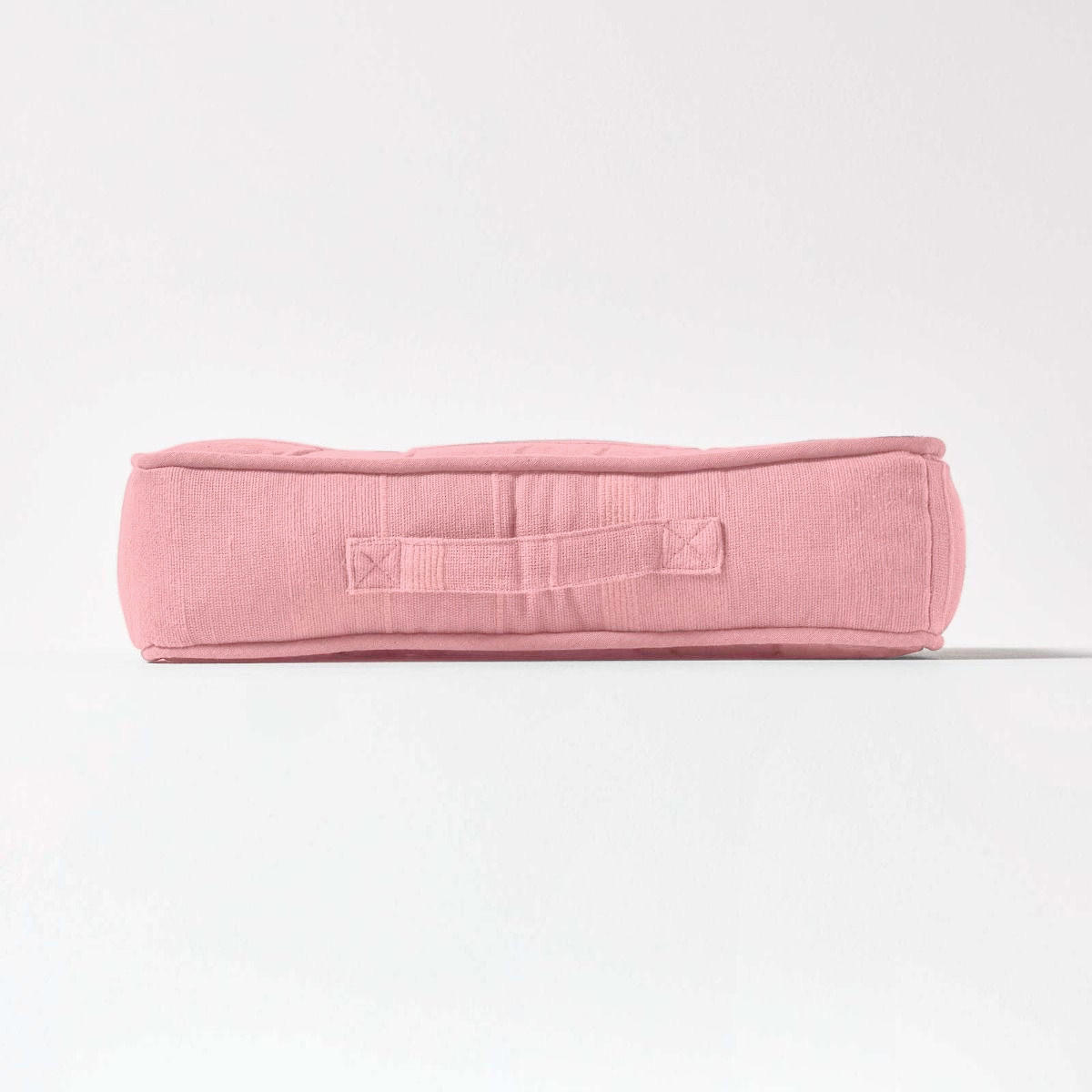 SITZKISSEN Rajput rosa 40/40/8 cm - Rosa, Textil (40/40/8cm) - Homescapes