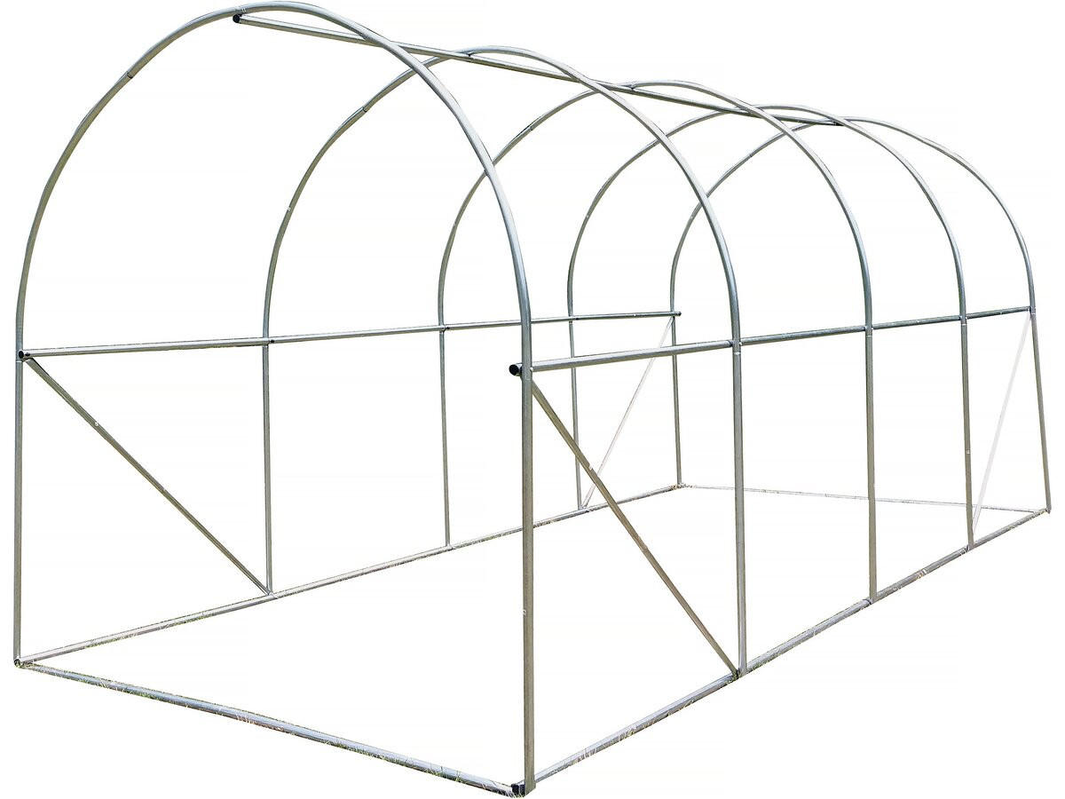 GEWÄCHSHAUSFOLIE lys Grün - Grün, Kunststoff (200/180/450cm) - Habitat Garten