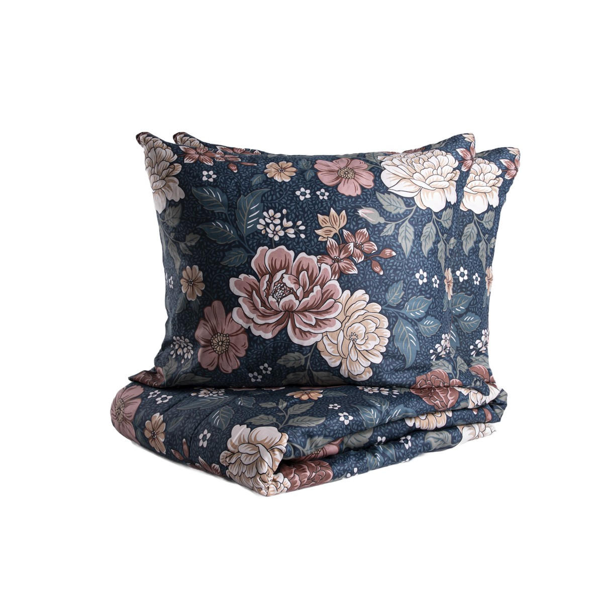 BETTWÄSCHE Meeri 220/200 cm - Dunkelblau, Textil (220/200cm) - Homla