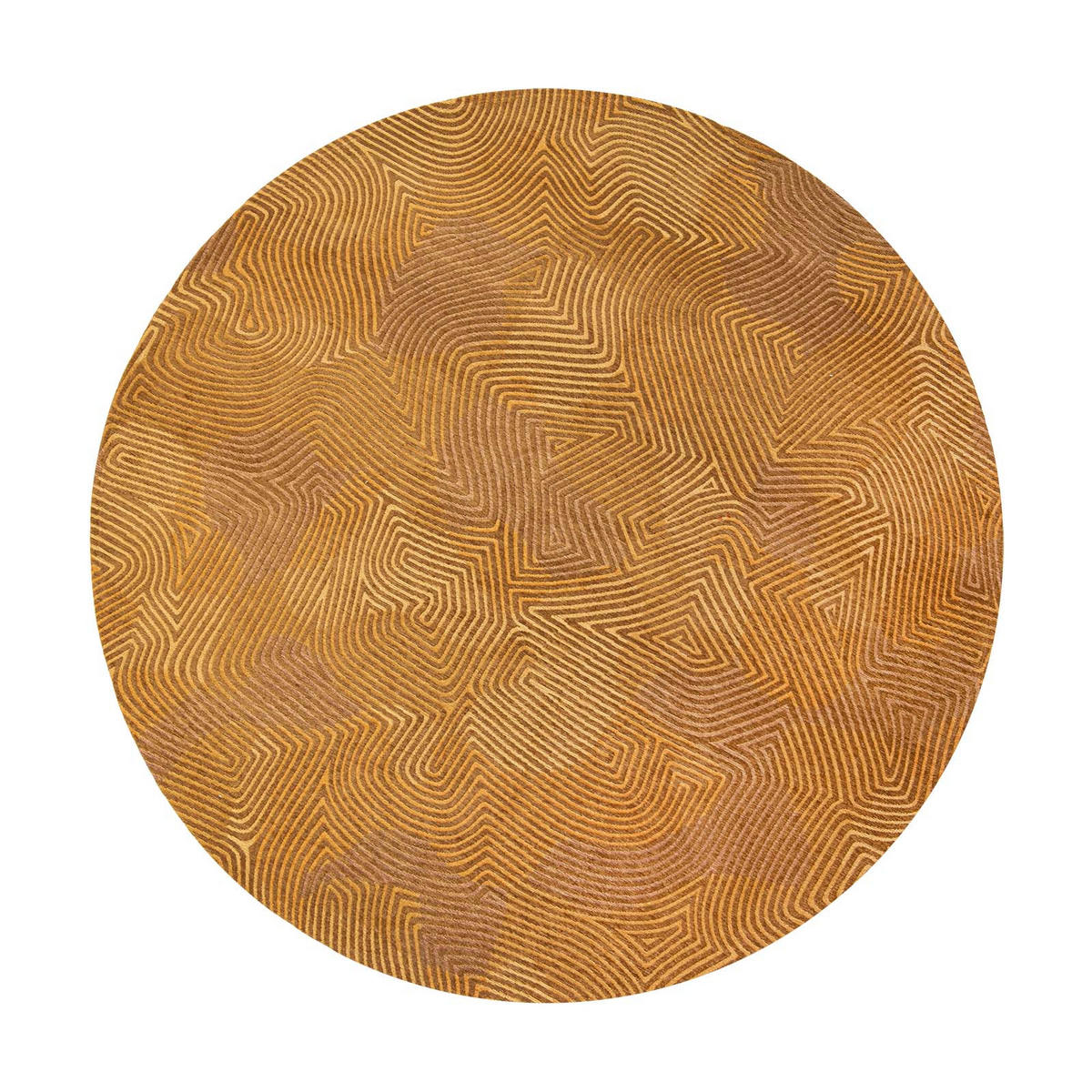 TEPPICH In-/Outdoor Flachgewebe GOLD PULP Gelb 140 x 200 cm - Gelb, Textil (140/200cm) - Novatrend