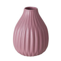 VASE Porzellan Esko 12 cm - Altrosa, Keramik (12cm) - Boltze Home