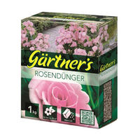 BLUMENDÜNGER für Rosen, 1 kg - Grün, Wellpappe (15.5/18.5/6cm) - Westfalia