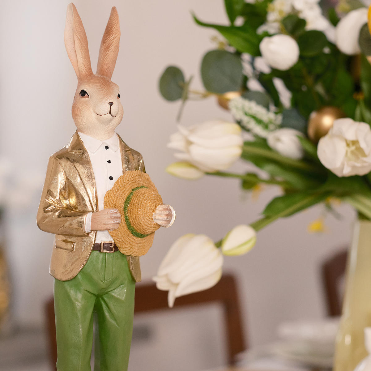 DEKOFIGUR Permers - Beige, Kunststoff (13/44/9.5cm) - home&you