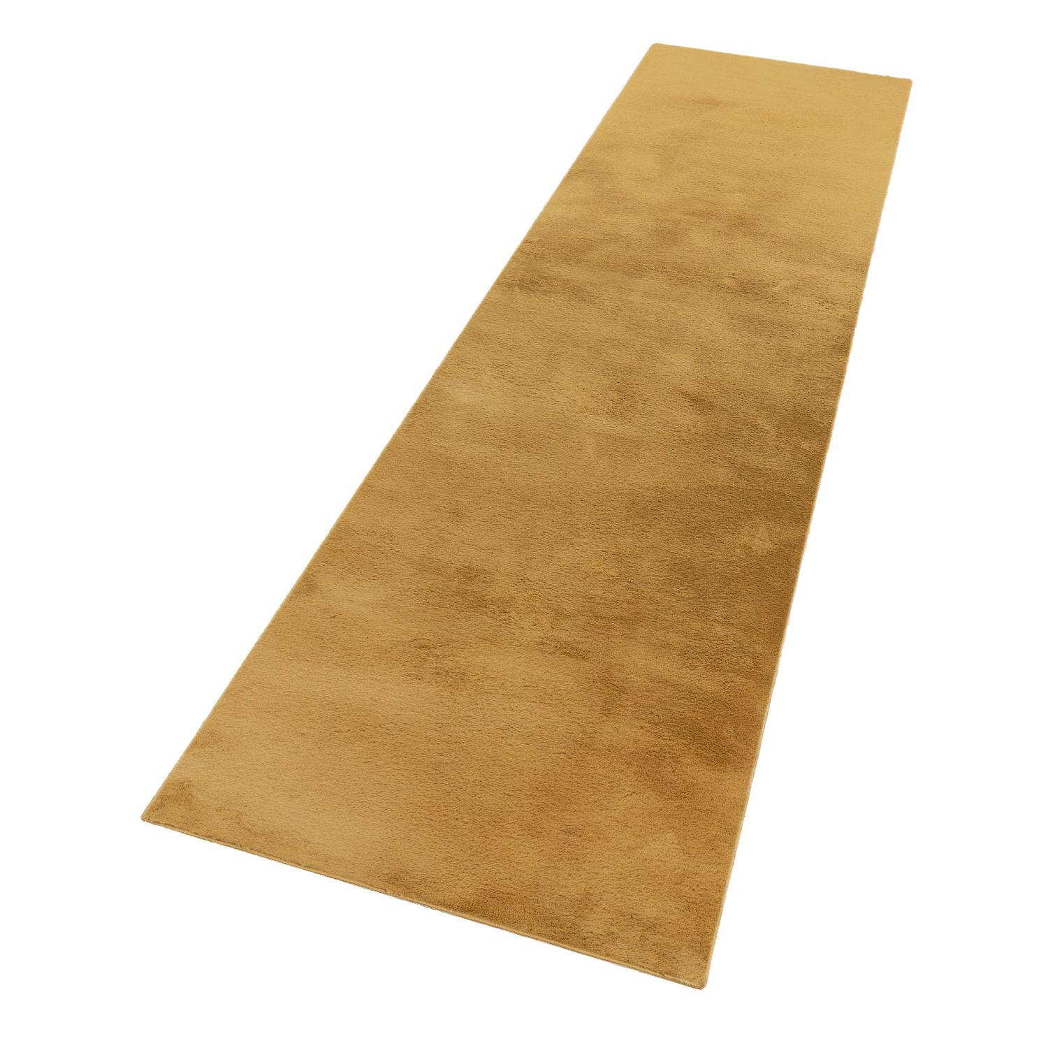 HOCHFLORTEPPICHE Gelb 80 x 300 cm - Gelb, Kunststoff (80/300cm) - TT Home