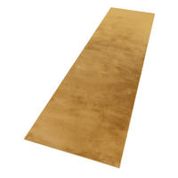 HOCHFLORTEPPICHE Gelb 80 x 300 cm - Gelb, Kunststoff (80/300cm) - TT Home