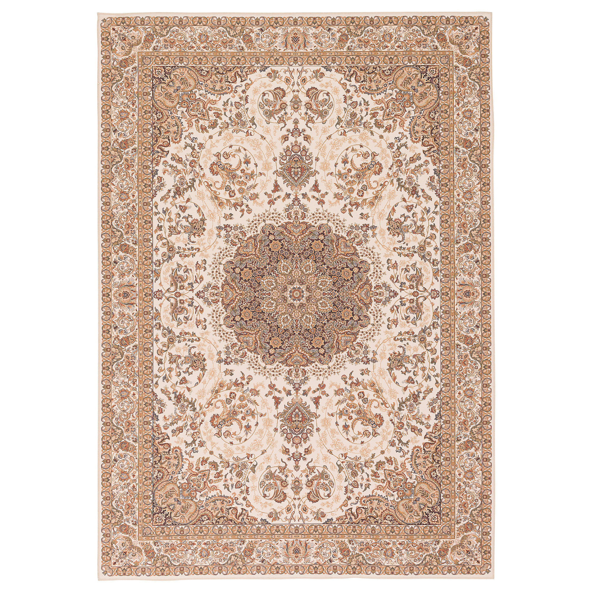 LUXUS ORIENT TEPPICH PRIMUS KESHAN - Beige, Textil (120/160cm) - Pergamon