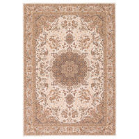 LUXUS ORIENT TEPPICH PRIMUS KESHAN - Beige, Textil (120/160cm) - Pergamon
