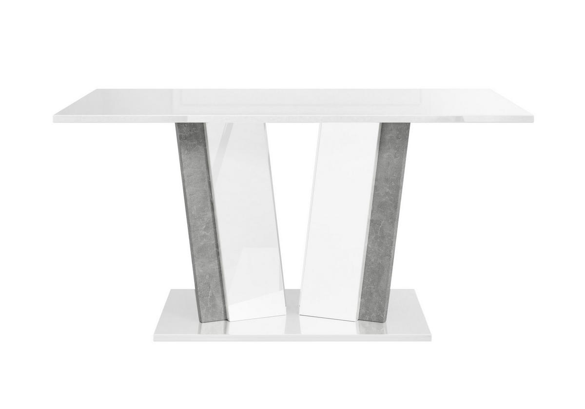 COUCHTISCH 100 cm in Weiß glänzend - Weiß Hochglanz, Holzwerkstoff (60/100/55cm) - Home Collective