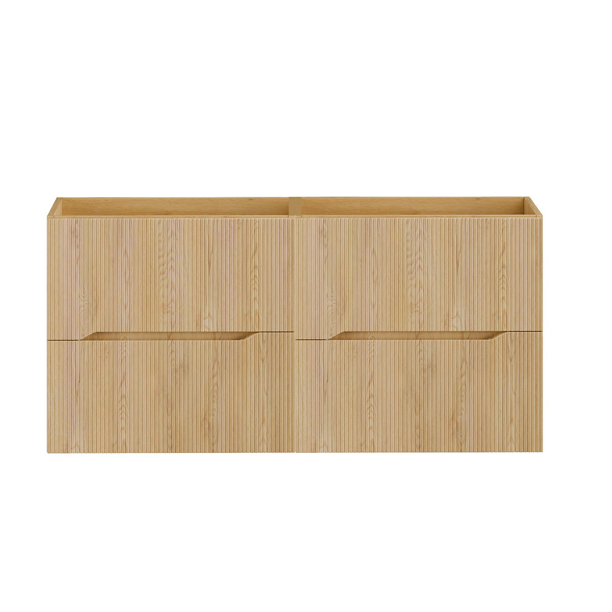 WASCHTISCHUNTERSCHRANK 120.4cm Isaline Helle Eiche - Braun, Holzwerkstoff (120.4/57/46cm) - Petits-meubles