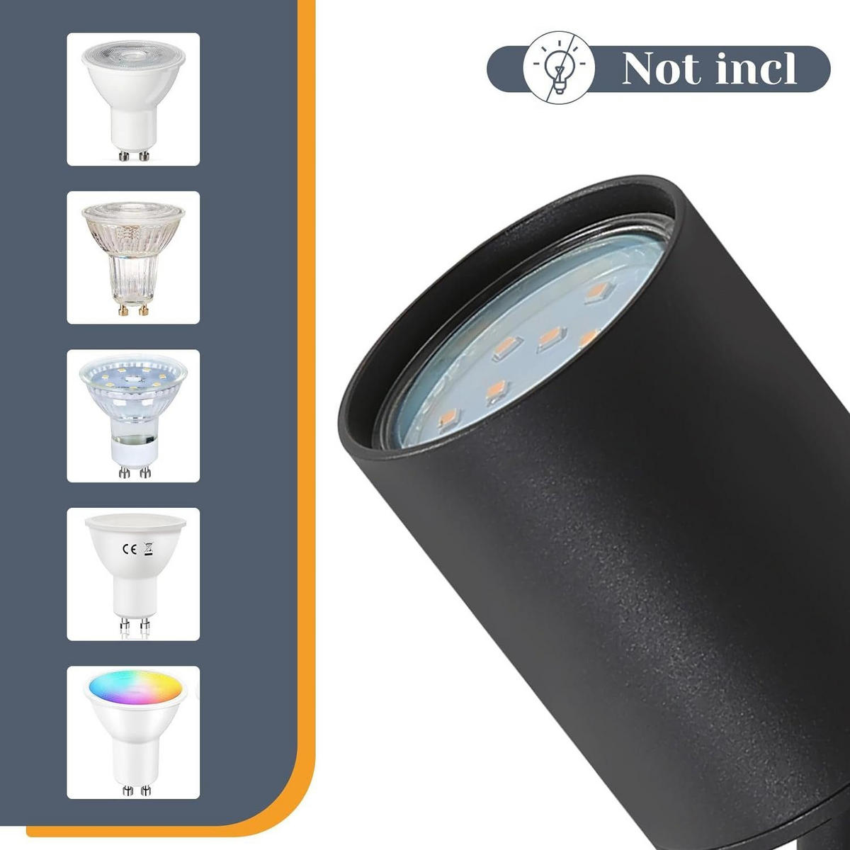 STRAHLER Freiheit 1-flammig 6/6/14 cm - Schwarz, Metall (6/6/14cm) - Nettlife