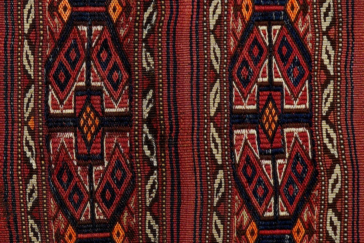 KELIM-TEPPICH handgewebt Sumak Shahsavan Bunt 85/81 cm Schurwolle - Multicolor, Textil (81/85cm) - Looma