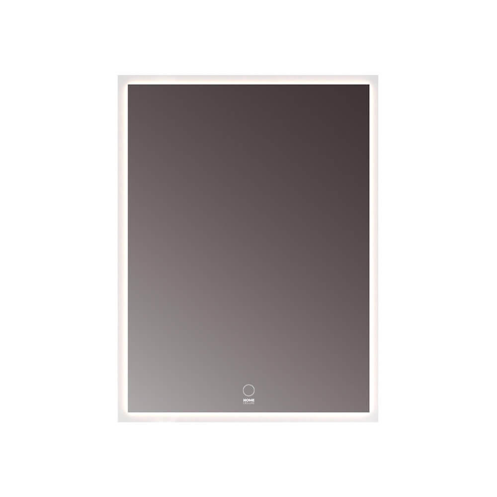 LED-SPIEGEL NOLA - 60 x 80 cm - Weiß, Glas (60/80/1cm) - Home Deluxe