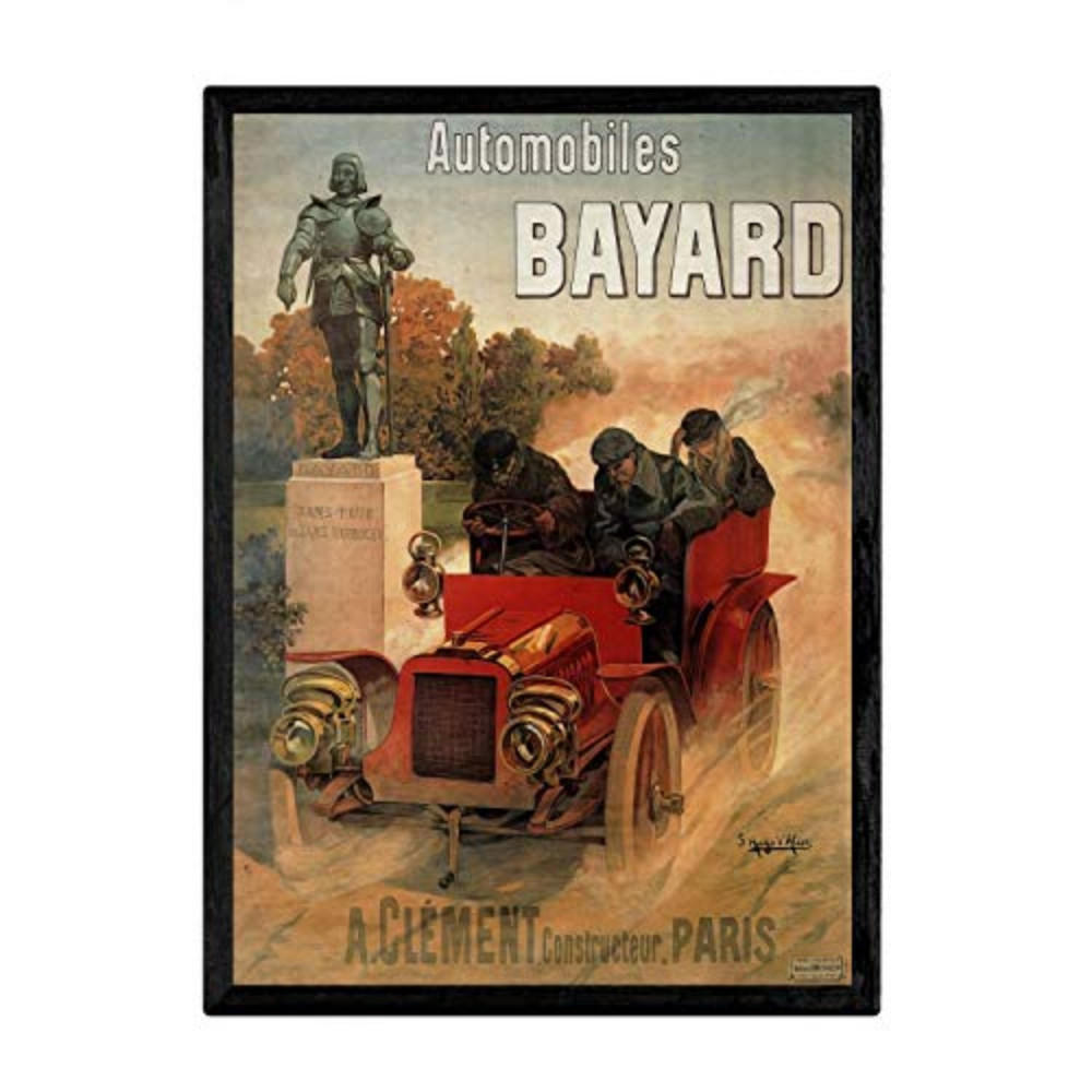 POSTER Cars Bayard A3 Rahmenlos - Klar, Papier (29.7/5/42cm) - Nacnic