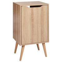 WASCHBECKENUNTERSCHRANK 45 cm Hellbraun Junin - Hellbraun, Holzwerkstoff (45/80/39cm) - Beliani