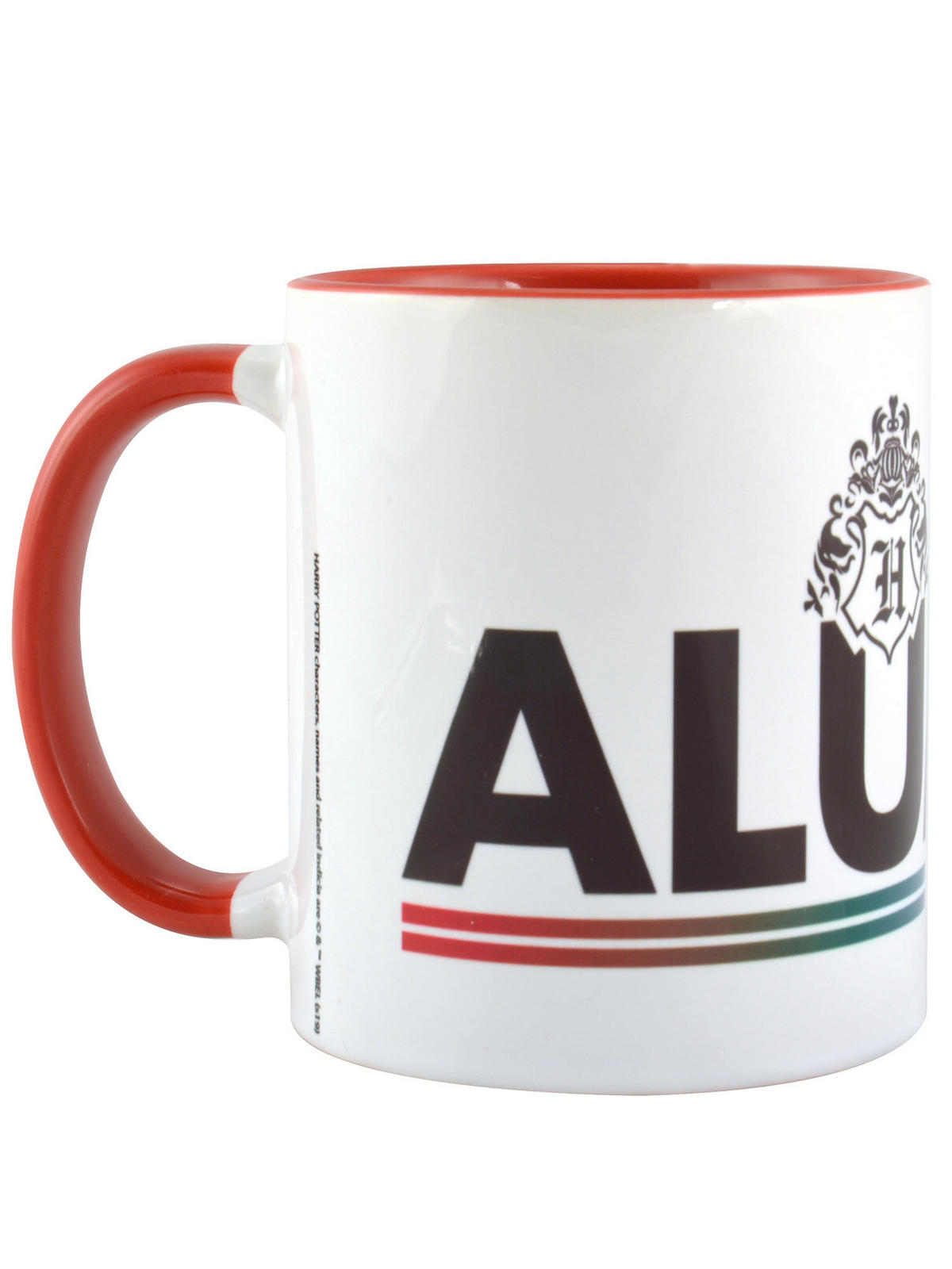 KAFFEEBECHER Harry Potter Hogwarts Alumni Weiß 320 ml - Weiß, Keramik (0.32L) - United Labels