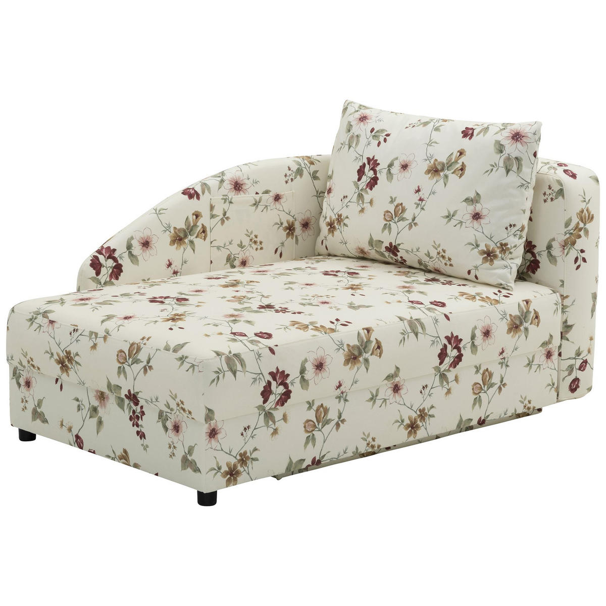 RECAMIERE Armlehne rechts Kalila Flachgewebe weiß - Weiß, Kunststoff (154/86/93cm) - 58aufmkessel