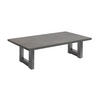 COUCHTISCH Etti 3 140 x 70 x 47 Wohnzimmertisch Graphit/Graphit - Grau, Holz (140/70/47cm) - 58aufmkessel
