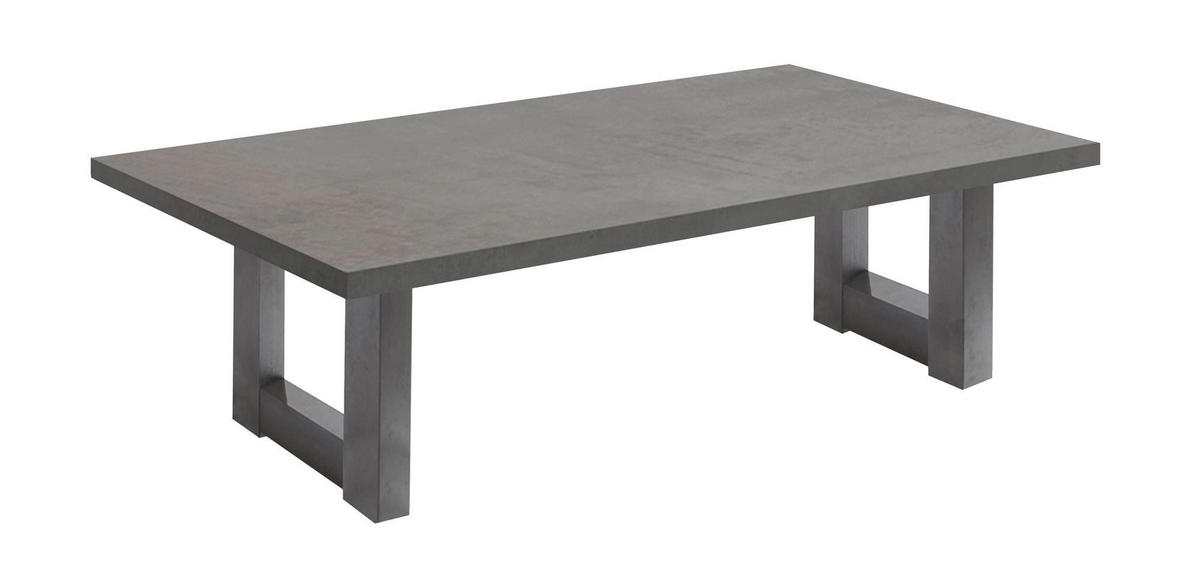 COUCHTISCH Etti 3 140 x 70 x 47 Wohnzimmertisch Graphit/Graphit - Grau, Holz (140/70/47cm) - 58aufmkessel