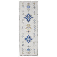 VINTAGE-LÄUFER George waschbar 80x240 cm - Beige/Multicolor, Kunststoff (80/240cm) - benuta